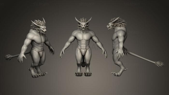 3D model Skarr Blacksnow (STL)